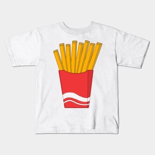 French Fries Drawing Kids T-Shirt